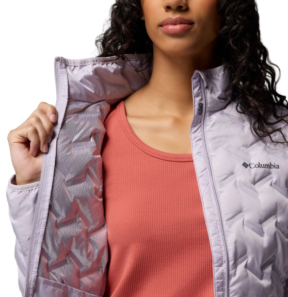 CAMPERA COLUMBIA MUJER DELTA RIDGE PURPURA