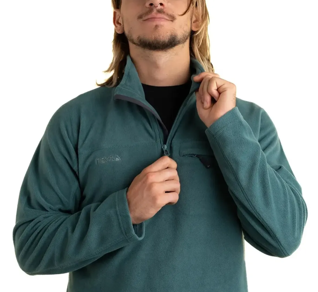 BUZO HOMBRE NEXXT FINN MICRO FLEECE GREEN