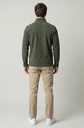BUZO SPYDER HOMBRE MEDIO CIERRE BRUSHED VERDE