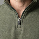 BUZO SPYDER HOMBRE MEDIO CIERRE BRUSHED VERDE