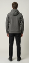 CAMPERA SPYDER HOMBRE CORDERITO CAPUCHA GRIS