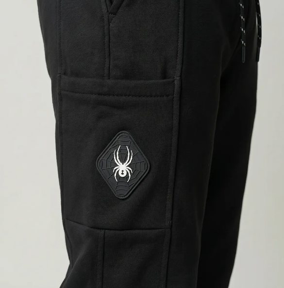 PANTALON SPYDER JOGGER CARGO NEGRO
