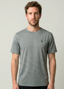 REMERA SPYDER HOMBRE PEACHED GRIS POLAR