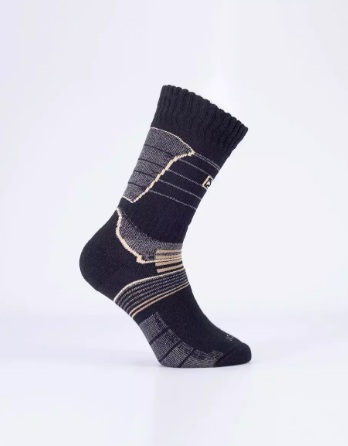 MEDIA SOX UNISEX TREKKING TE208A NEGRO