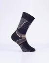 MEDIA SOX UNISEX TREKKING TE208A NEGRO