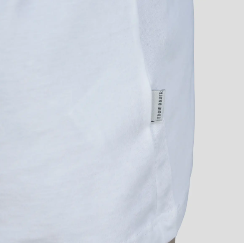 REMERA EDDIE BAUER HOMBRE LOGO GRAPHIC BLANCO