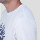 REMERA EDDIE BAUER HOMBRE BEAR LOGO BLANCO