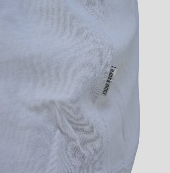 REMERA EDDIE BAUER HOMBRE GRAPHIC MANGA LARGA COOL GRAY