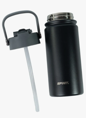 BOTELLA TERMICA SPINIT DUAL 500 ML NEGRO