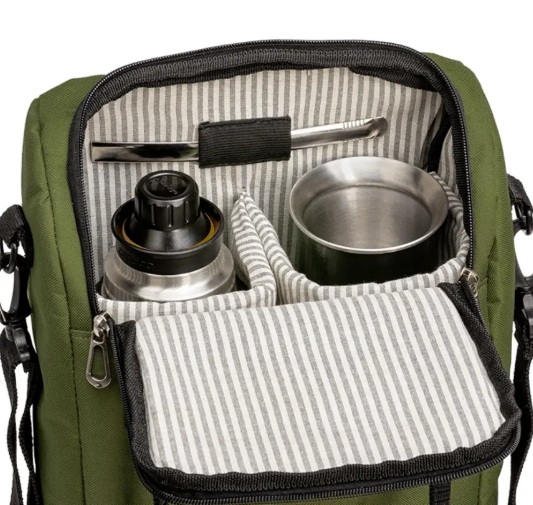 MATERA PAYO PONCHO PAMPA MOCHILA VERDE