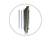 CATRE SPINIT ACERO 1.90 VERDE
