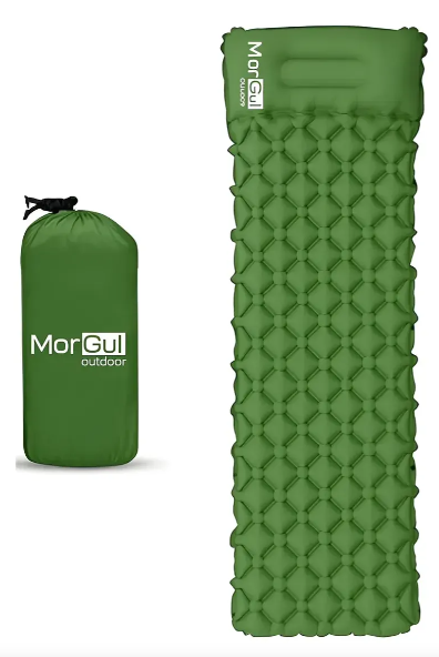 COLCHONETA MORGUL ULTRALIVIANA CON ALMOHADA 530GRS.