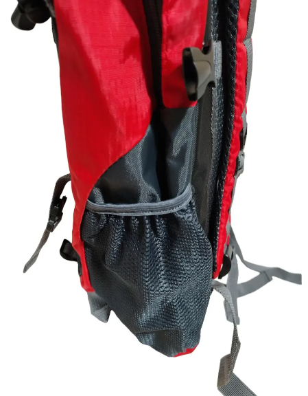 MOCHILA SENDERISMO 40 LITROS ROJA