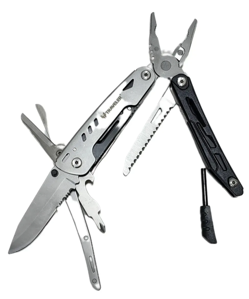 CORTAPLUMA MORGUL MULTIFUNCION ACERO CON ESTUCHE