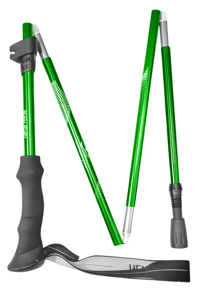 BASTON SENDERISMO PLEGABLE ALUMINIO 135CM.