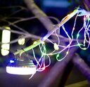 FAROL MORGUL DE CAMPING CON GUIRNALDA DE LUCES