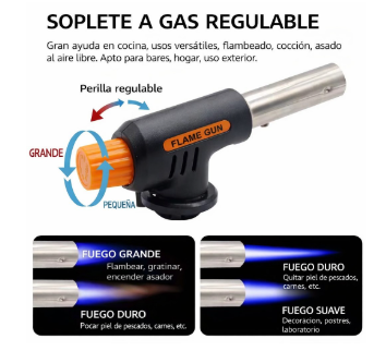 SOPLETE MORGUL CON ENCENDIDO AUTOMATICO