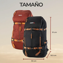 MOCHILA NEXXT CHINOOK 30L BLACK/BRON