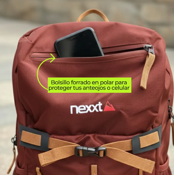 MOCHILA NEXXT CHINOOK 30L BRICK/OR