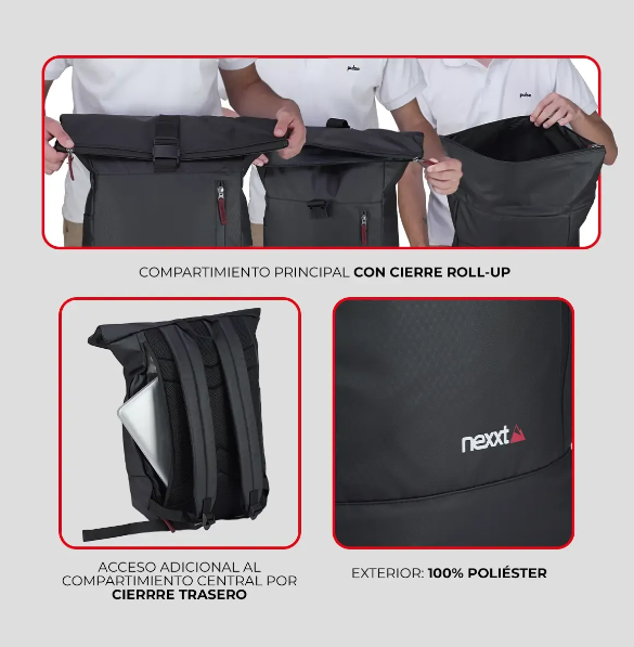 MOCHILA NEXXT HALIBUT 22L BLACK