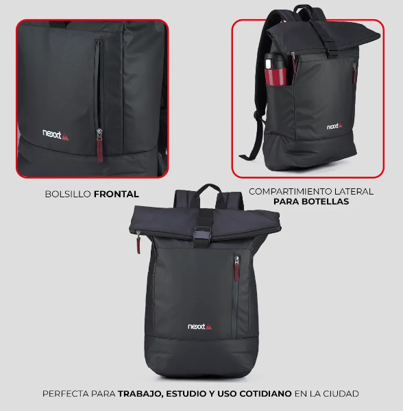 MOCHILA NEXXT HALIBUT 22L BLACK