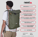MOCHILA NEXXT HALIBUT 22L GREEN