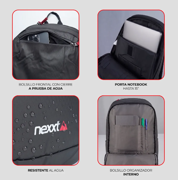MOCHILA NEXXT PEREGRINE 22L BLACK