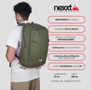 MOCHILA NEXXT PEREGRINE 22L GREEN