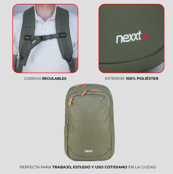MOCHILA NEXXT PEREGRINE 22L GREEN