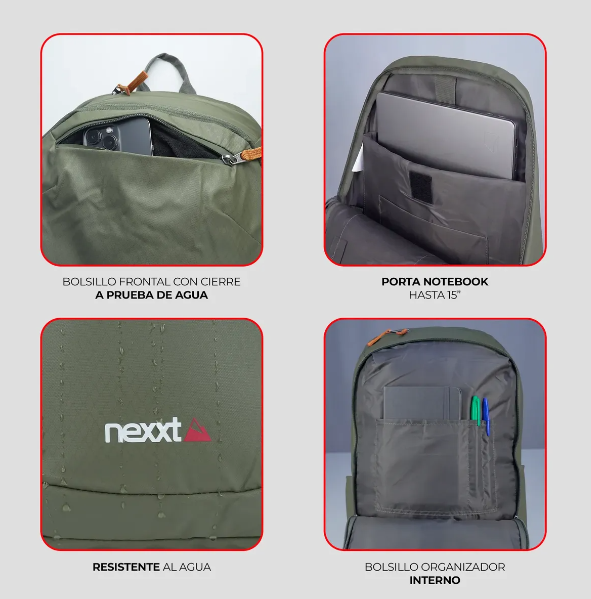 MOCHILA NEXXT PEREGRINE 22L GREEN