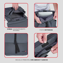 MOCHILA NEXXT FLICKER 12L STEEL/BLACK 