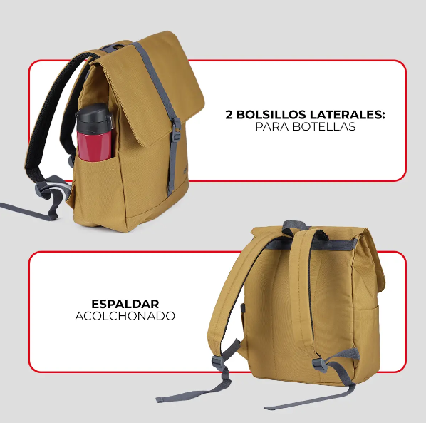 MOCHILA NEXXT FLICKER 12L MUSTARD/ST