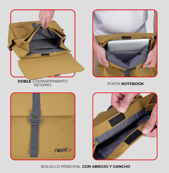 MOCHILA NEXXT FLICKER 12L MUSTARD/ST
