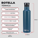 BOTELLA NEXXT TERMICA 750ML PETROL