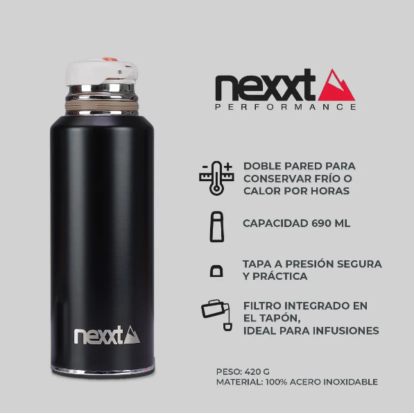 TERMO NEXXT 690ML BLACK