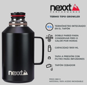 TERMO NEXXT 1800ML CON INDICADOR DE TEMPERATURA BLACK