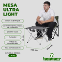 MESA HUMMER ULTRA LIGHT PLEGABE GREY