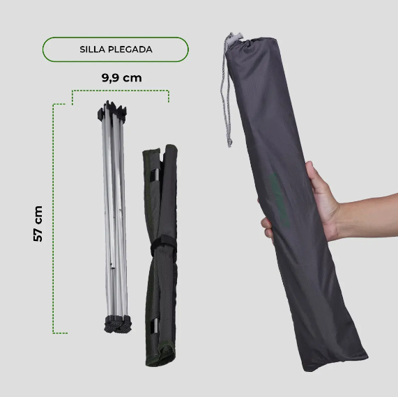 MESA HUMMER ULTRA LIGHT PLEGABE GREY
