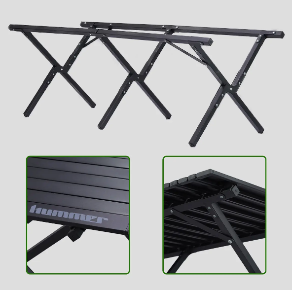 MESA HUMMER ALUMINIO PLEGABLE BLACK
