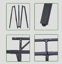 MESA HUMMER ALUMINIO PLEGABLE BLACK