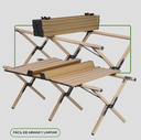 MESA HUMMER ALUMINIO PLEGABLE WOOD