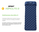 COLCHONETA SPINIT AEROLITE 2 CON ALMOHADA AZUL