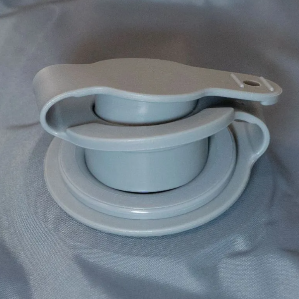 COLCHONETA SPINIT AEROLITE 2 CON ALMOHADA GRIS