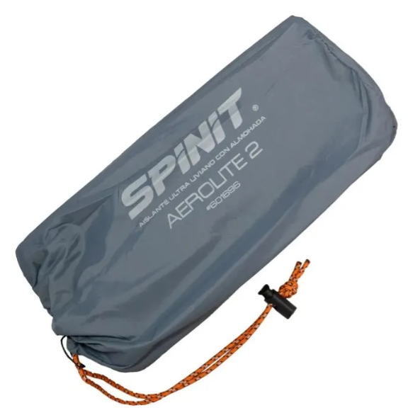 COLCHONETA SPINIT AEROLITE 2 CON ALMOHADA GRIS