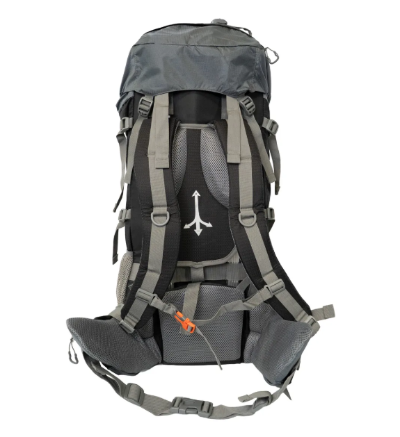 MOCHILA SPINIT TREKKER 65+5 LITROS CON COBERTOR (NEGRO)