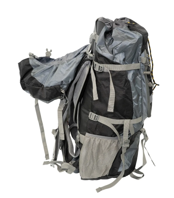 MOCHILA SPINIT TREKKER 65+5 LITROS CON COBERTOR (NEGRO)