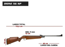 RIFLE ROSSI MADERA CALIBRE 5.5 NITRO PISTON