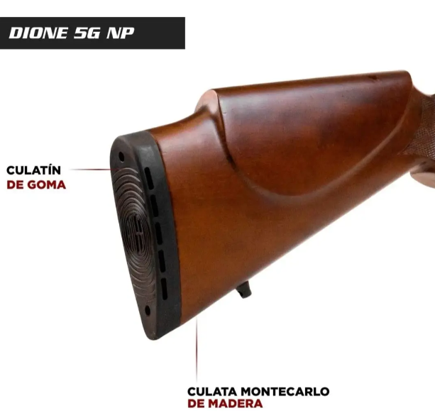 RIFLE ROSSI MADERA CALIBRE 5.5 NITRO PISTON