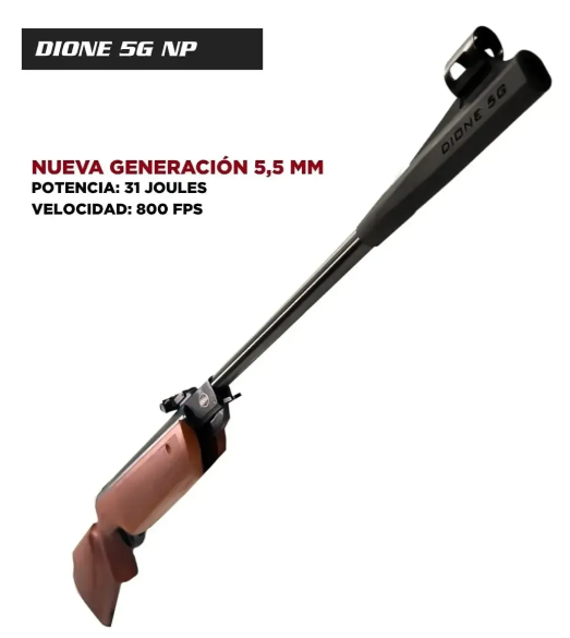 RIFLE ROSSI MADERA CALIBRE 5.5 NITRO PISTON