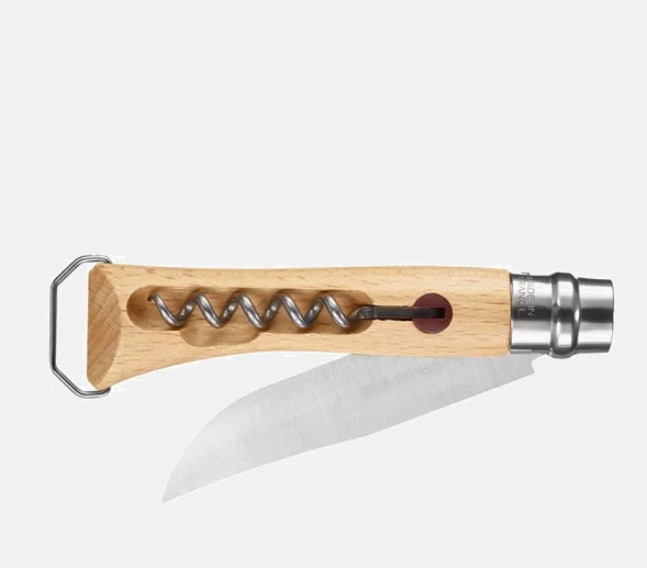 CORTAPLUMA OPINEL CON SACACORCHO N10